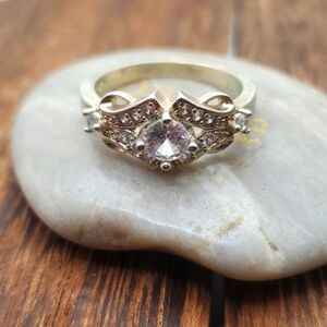 Size 8 R632 princess stunning engagement band sterling silver 2ct cz stone bride